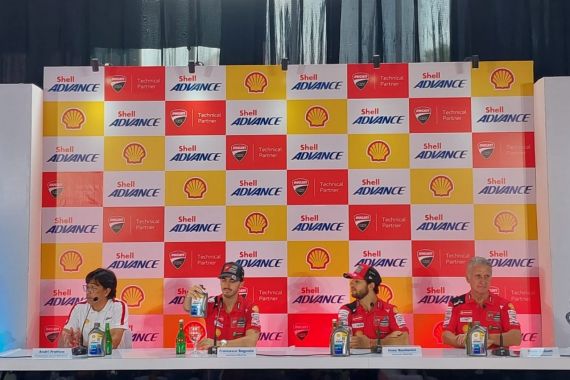 Shell Beri Dukungan Teknis ke Ducati di MotoGP Indonesia 2023 - JPNN.COM