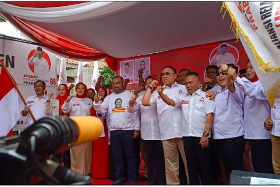 Arenas 08 Deklarasikan Dukungan untuk Prabowo pada Pilpres 2024 - JPNN.COM