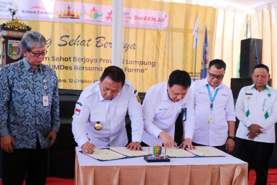 Gandeng Pemprov Lampung, Kimia Farma Kembangkan Program Warung Sehat - JPNN.COM