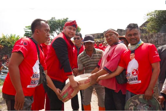 Begini Cara Kang Arief PDIP Tingkatkan Kesejahteraan Petani di Cianjur - JPNN.COM