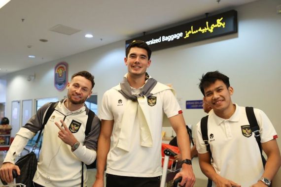 Hadapi Leg Kedua Kualifikasi Piala Dunia 2026, Skuad Garuda Tiba di Brunei Darussalam - JPNN.COM