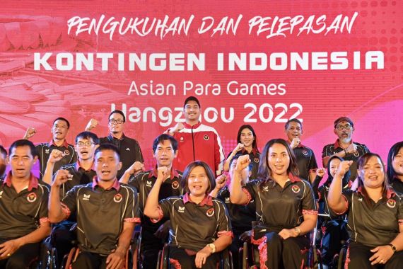 Menpora Melepas Kontingen Atlet Indonesia ke Asian Para Games 2022 - JPNN.COM