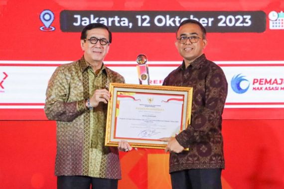 Wali Kota Denpasar Bersyukur Raih Penghargaan JDIHN Award Terbaik 1 dari Kemenkumham - JPNN.COM