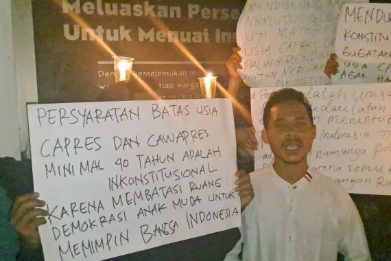 Elemen Mahasiswa dan Pemuda Mendukung MK Kabulkan Gugatan Batas Usia Capres-Cawapres - JPNN.COM