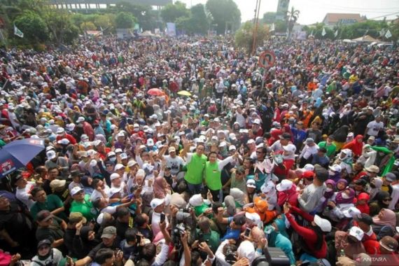 Acara Mlaku Bareng menjadi Ikhtiar Anies-Cak Imin Meraih Suara di Jatim - JPNN.COM