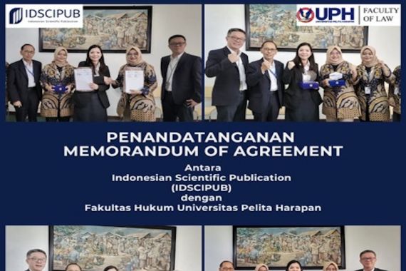 Publikasi Ilmiah Jadi Tolok Ukur Produktivitas Kampus, UPH Berkolaborasi dengan IDSCIPUB - JPNN.COM