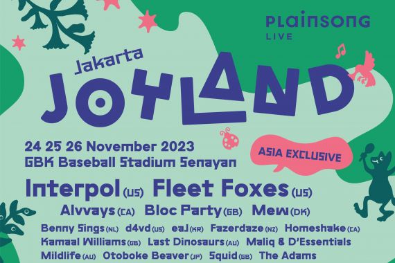 Harga Tiket dan Daftar Bintang Tamu Joyland Festival Jakarta 2023 - JPNN.COM