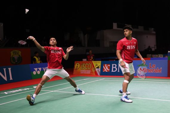 Rayhan/Rahmat Selamatkan Wajah Ganda Putra di Indonesia International Challenge 2023 - JPNN.COM