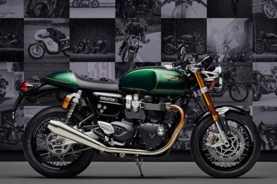 Triumph Thruxton Final Edition 2024 Tampil Menawan, Karya Seni Tinggi - JPNN.COM