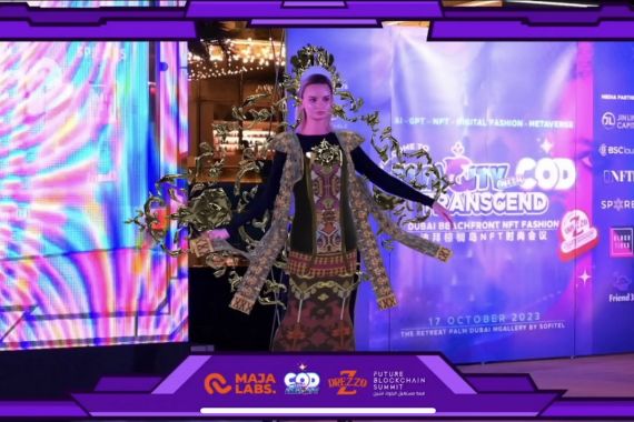 Keren! AR Fashion Show di Dubai tampilkan Kain 3D Endek dan Songket Bali - JPNN.COM
