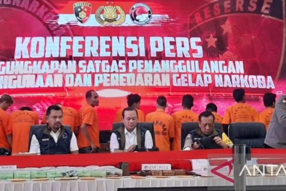 Satgas P3GN Polri Bekuk 3.651 Tersangka Kasus Narkoba - JPNN.COM