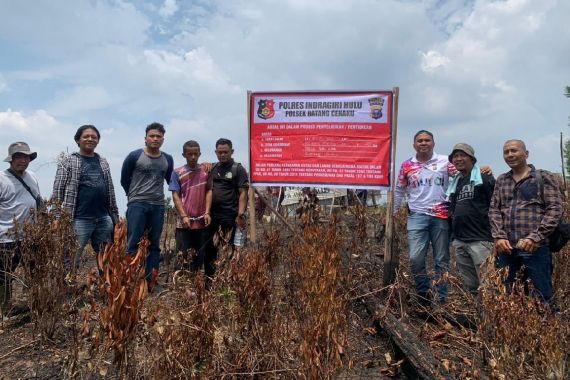 Lagi, Penjahat Lingkungan Penyebab Karhutla Ditangkap Polres Inhu - JPNN.COM