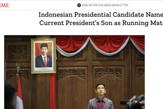 Gibran Jadi Calon RI2, Media Asing Anggap Jokowi Masih Ingin Berkuasa - JPNN.COM
