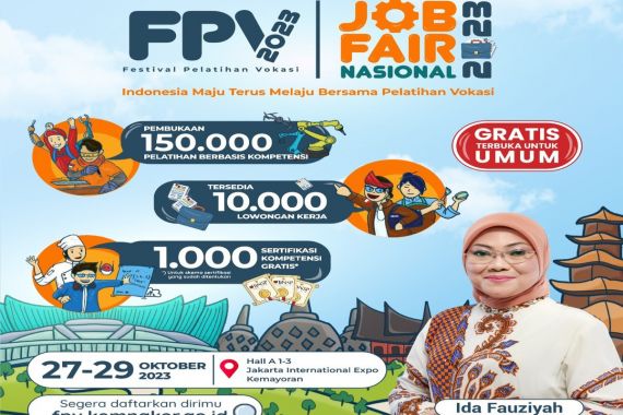 Festival Pelatihan Vokasi & Job Fair Nasional Kembali Digelar, Catat Tanggalnya - JPNN.COM