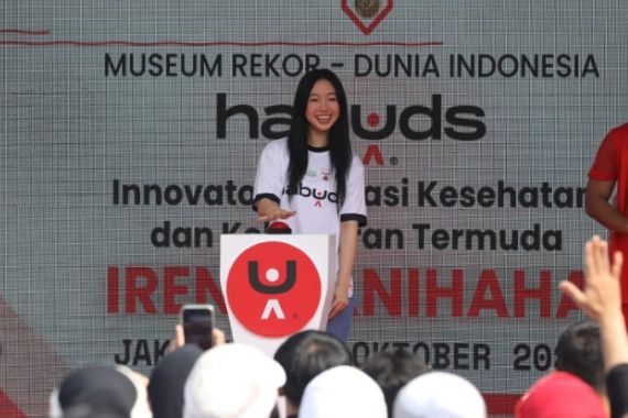 Irene Raih Rekor MURI Perempuan Termuda Penggagas Aplikasi Kesehatan & Kebugaran - JPNN.COM