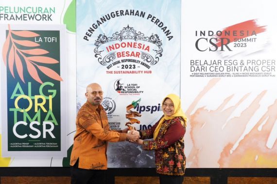 TASPEN Raih Penghargaan Bintang CSR Indonesia & Sertifikat Review Indonesia 2023 - JPNN.COM