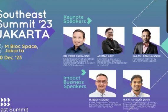 Southeast Summit Jakarta ’23 Digelar Desember, Ayo Daftarkan Startup Anda - JPNN.COM