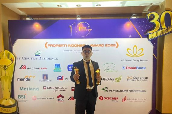 Teratai Group Raih Rising Star Developer di Ajang Properti Indonesia Award 2023 - JPNN.COM