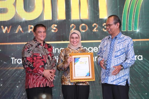 Pertamina Internasional Shipping Jadi yang Terbaik dalam Penghargaan Indonesia Best BUMN Award - JPNN.COM