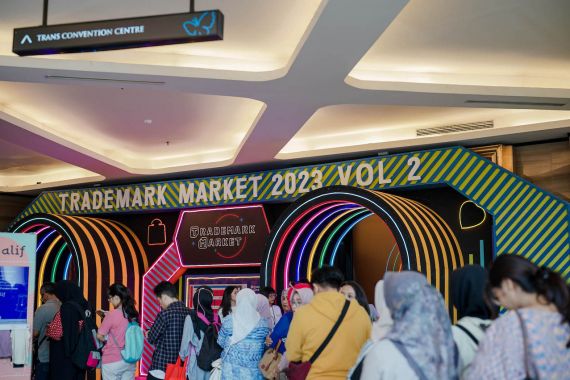 Ratusan Brand Lokal Ramaikan Trademark Market Bandung 2023 - JPNN.COM