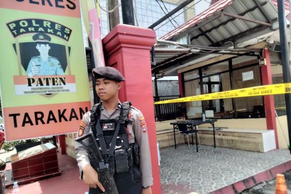 Pria Penyerang Polres Tarakan Tewas Ditembak Polisi - JPNN.COM