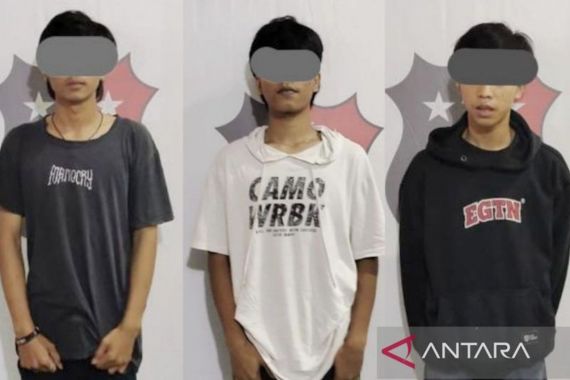 3 Terduga Pelaku Tawuran Tewaskan Pelajar di Bogor Ditangkap, Ini Tampangnya - JPNN.COM