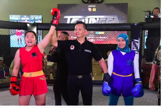 Bentuk Prajurit Tangguh dan Tangkas, TNI AL Gelar MMA Dankormar Fighting Championship - JPNN.COM
