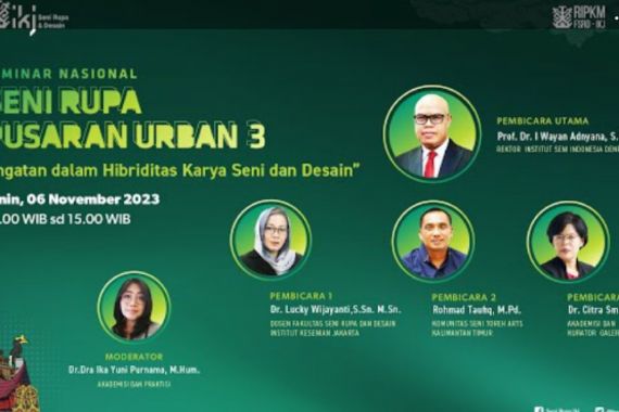Seminar Nasional Pusaran Urban FSRD IKJ Jadi Jembatan Pertukaran Pengetahuan Terbaru - JPNN.COM