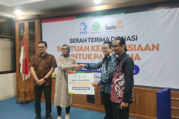 Lazismu Muhammadiyah Siap Menyalurkan Donasi dari Danone Indonesia ke Palestina - JPNN.COM