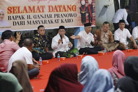 Bertemu Masyarakat di Sumut, Ganjar Berkomitmen Menghadirkan Pemerataan Pembangunan - JPNN.COM