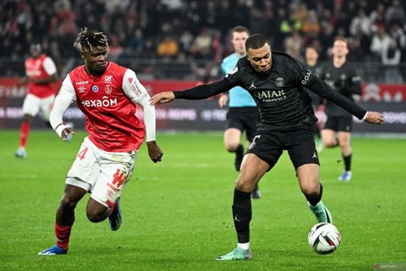 Liga Prancis: Mbappe Hattrick, PSG Menundukkan Reims 3-0 - JPNN.COM