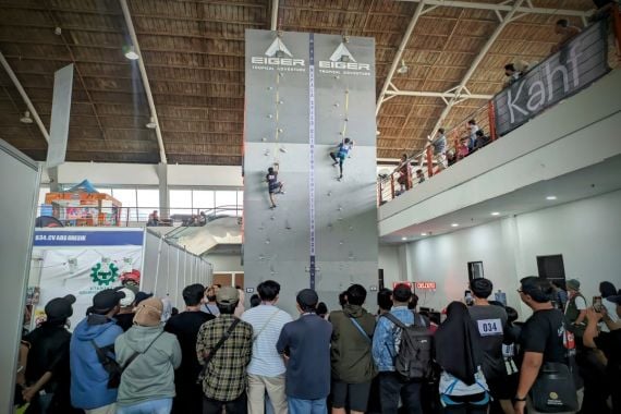 EIGER Gelar Kompetisi Panjat Dinding untuk Mapala se-Jawa Timur, Pesertanya Membeludak - JPNN.COM