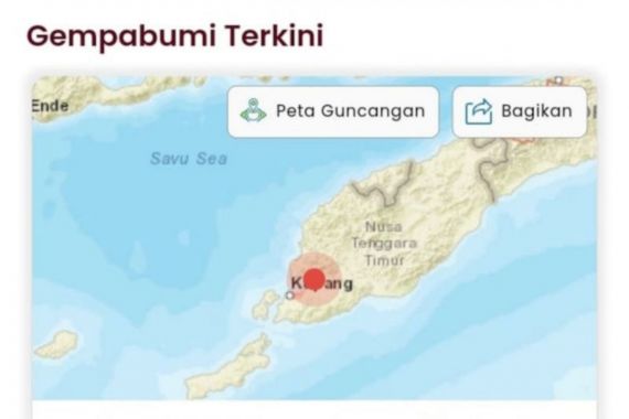 Gempa M 5,4 Guncang Kupang NTT, Pasien Rumah Sakit Berhamburan Keluar - JPNN.COM