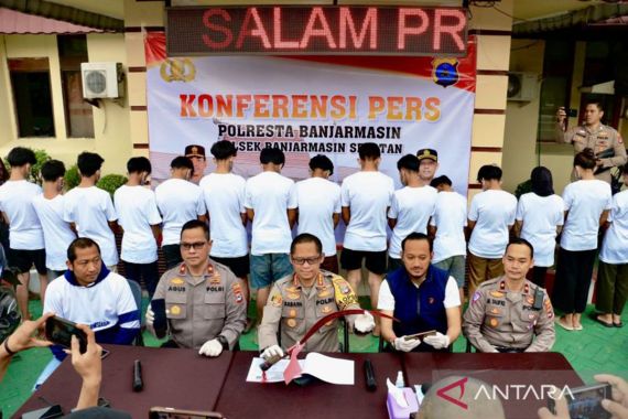 15 Remaja Penyerang Warga di Banjarmasin Sudah Ditangkap, Motifnya - JPNN.COM
