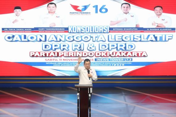Hary Tanoe Optimistis Perindo Raih 17 Persen Kursi di DPRD DKI Jakarta - JPNN.COM