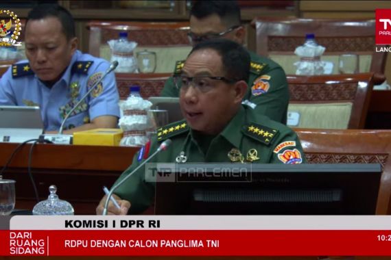Jenderal Agus Bicara Modernisasi Alutsista di DPR, Lalu Singgung AI - JPNN.COM