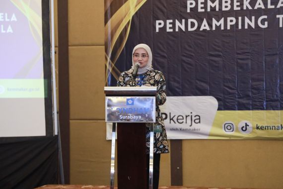 Kemnaker Minta Tenaga Kerja Sukarela Pendamping TKM Pemula Berperan Secara Optimal - JPNN.COM