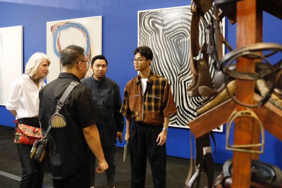 Alam Ganjar Hadiri Pameran Art Jakarta 2023 dan Dukung Perkembangan Industri Kreatif - JPNN.COM