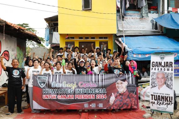 Kowarteg Ganjar Targetkan Raih Suara Pemilih Milenial di Jakarta Barat - JPNN.COM