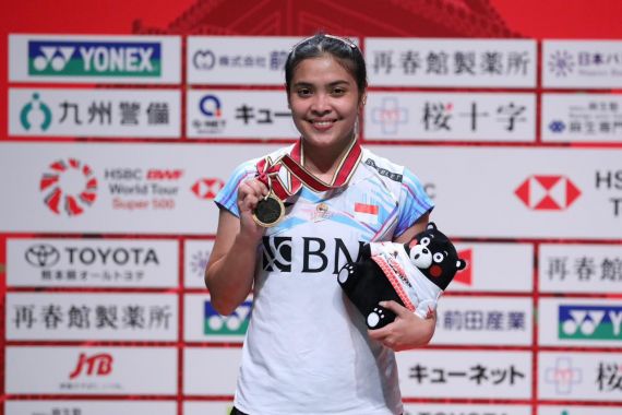 Taklukkan Pebulu Tangkis China, Gadis Wonogiri Raih Juara di Kumamoto Masters Japan 2023 - JPNN.COM
