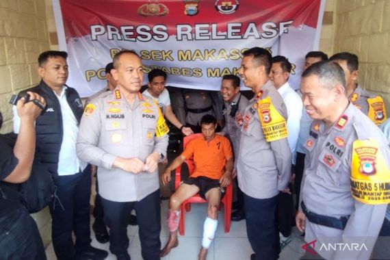 Pria Pembunuh Wanita Lansia & Pemerkosa Anak Korban di Makassar Ditangkap, Kini Terduduk - JPNN.COM