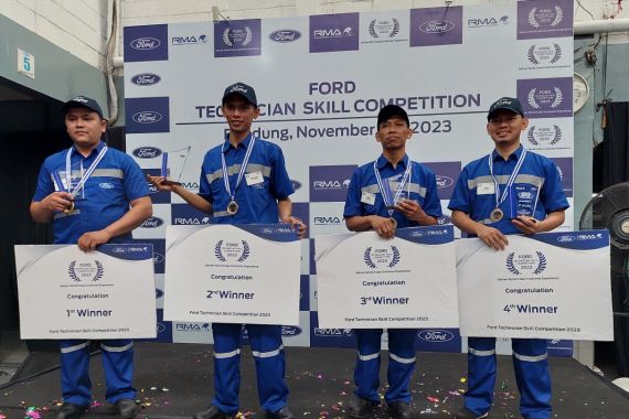 RMA Indonesia Gelar Ford Technician Skill Competition 2023 - JPNN.COM