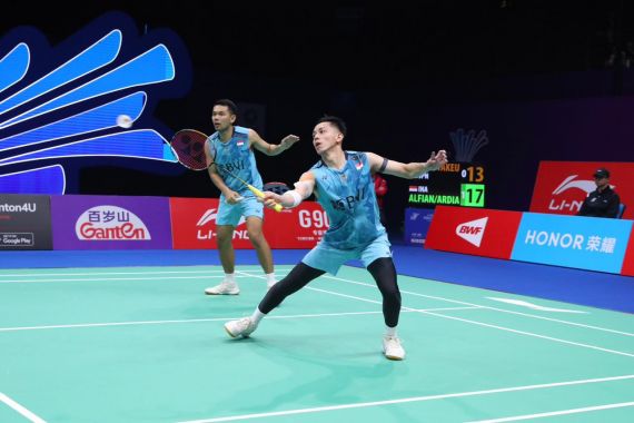 China Masters 2023: Ganda Putra Indonesia Perlahan Tampil Konsisten - JPNN.COM