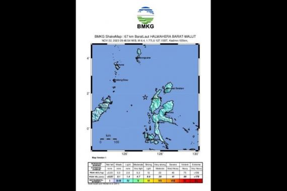 Gempa M 6,4 di Laut Maluku, BMKG Beri Penjelasan Begini - JPNN.COM