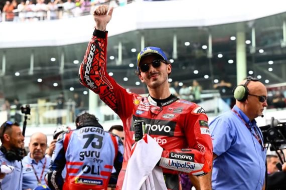 Francesco Bagnaia Komentari Debut Marc Marquez dengan Gresini Racing - JPNN.COM