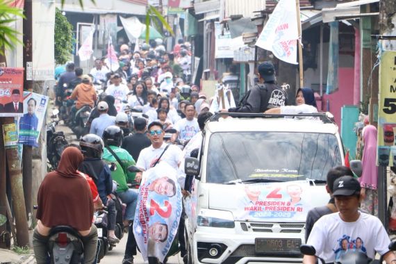 Sukarelawan Anies yang Beralih Dukung Prabowo-Gibran Langsung Konvoi di Depok - JPNN.COM
