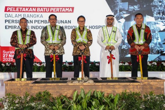 Nana Sudjana Apresiasi Pembangunan Rumah Sakit Kardiologi Emirat - Indonesia di Surakarta - JPNN.COM