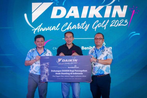 Turnamen Golf DAIKIN Jadi Ajang Himpun Dukungan Pencegahan Anak Stunting - JPNN.COM