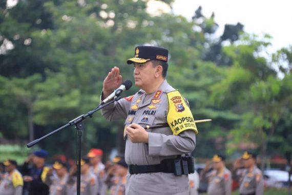 Gelar Apel Pengamanan Kampanye, Irjen Iqbal Minta Anggota Jaga Integritas - JPNN.COM