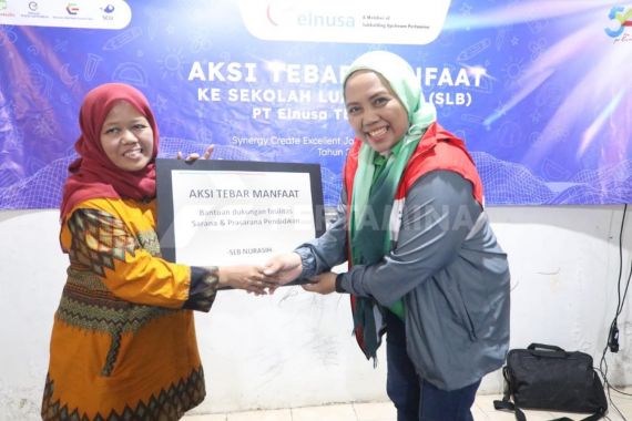 Dukung Pendidikan Inklusif, Elnusa Gelar Aksi Tebar Manfaat ke SLB Nurasih di Tangsel - JPNN.COM